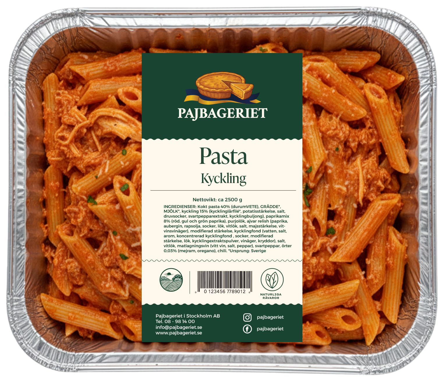 Kycklingpasta